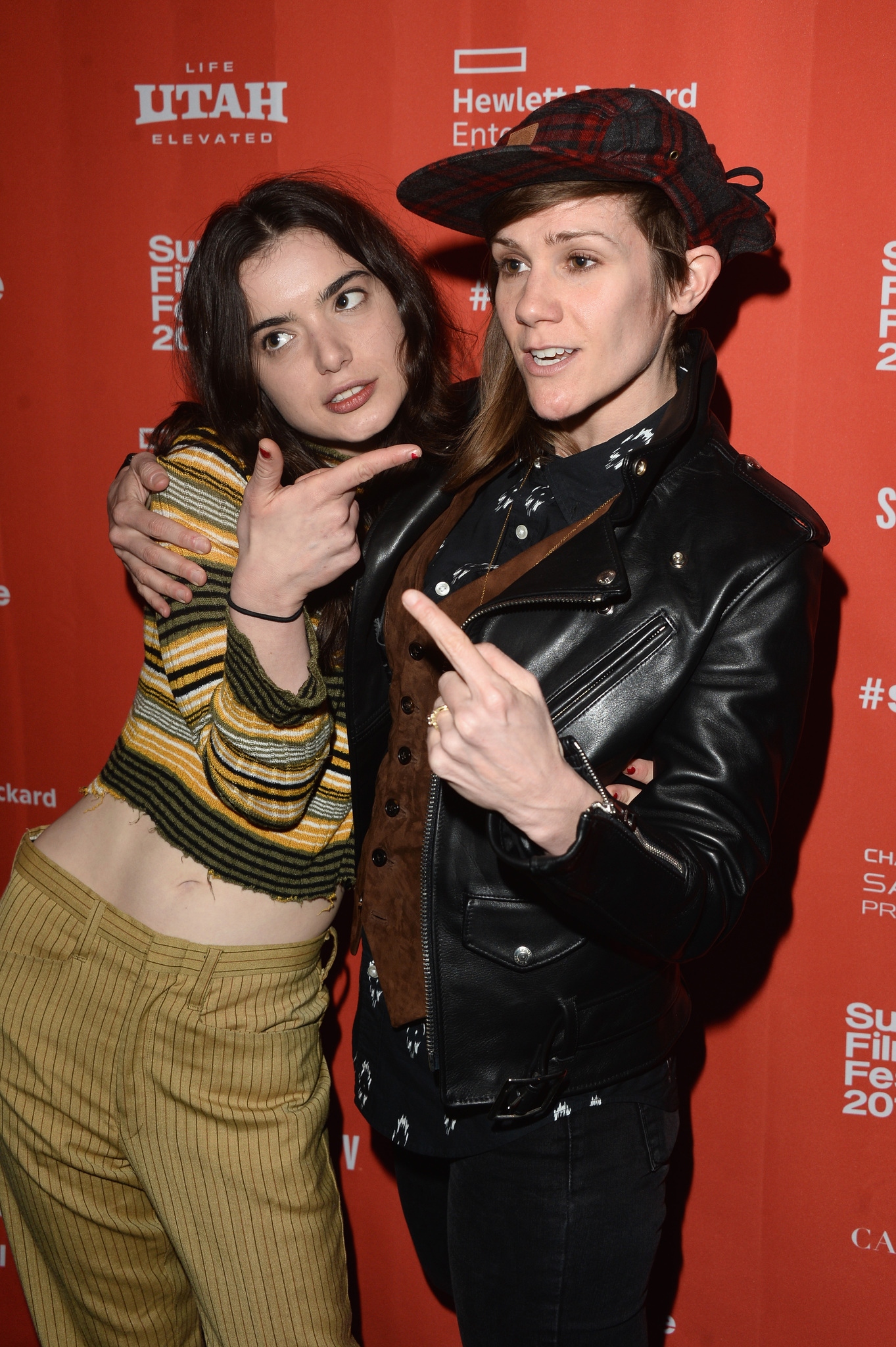 Dylan Gelula and Cameron Esposito