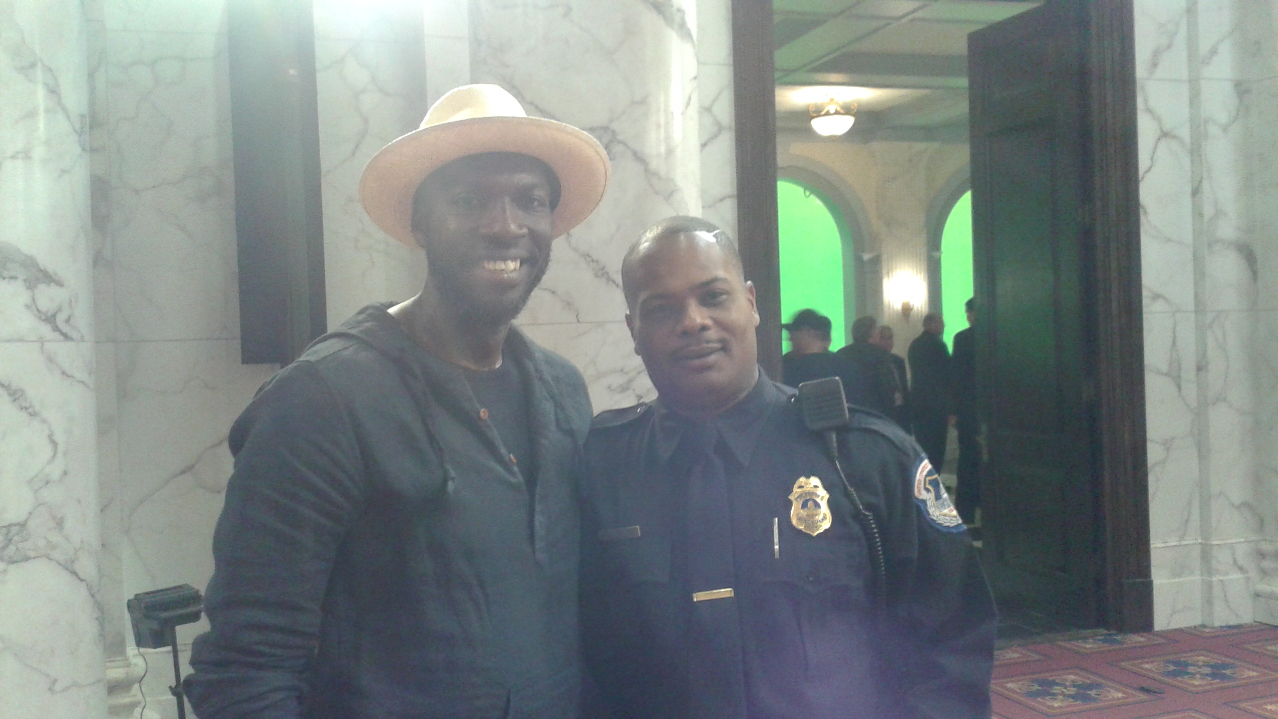 Rick Famuyiwa(Director)Thomas Elliott(Capitol Policeman)Confirmation HBO 2016