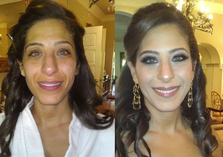 Before and After- unedited camera phone shot. I can transform faces. My work is clean and flawless.