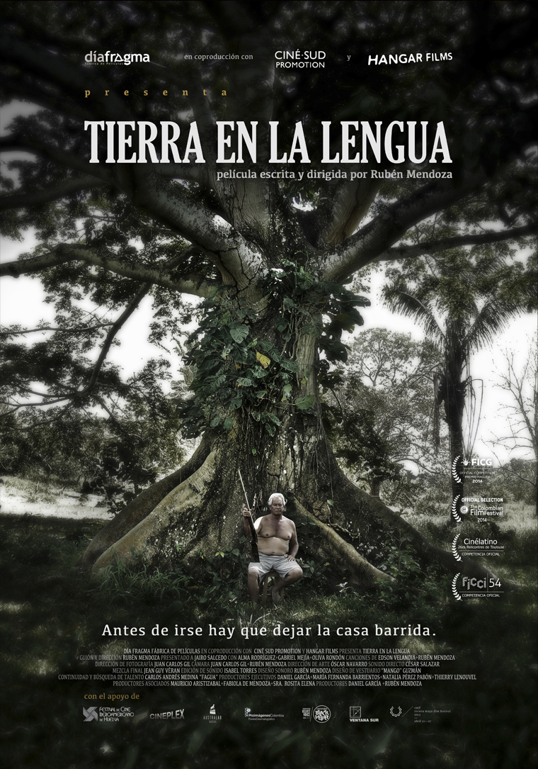 Tierra en la lengua (Official poster)