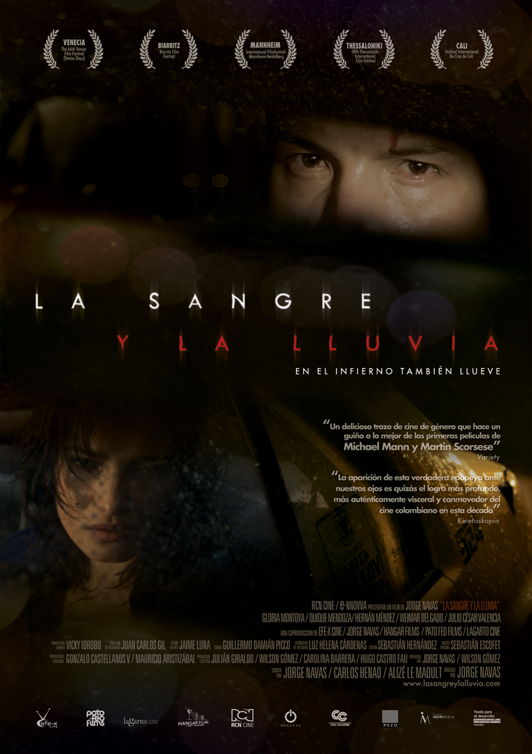 La sangre y la lluvia (Official poster)