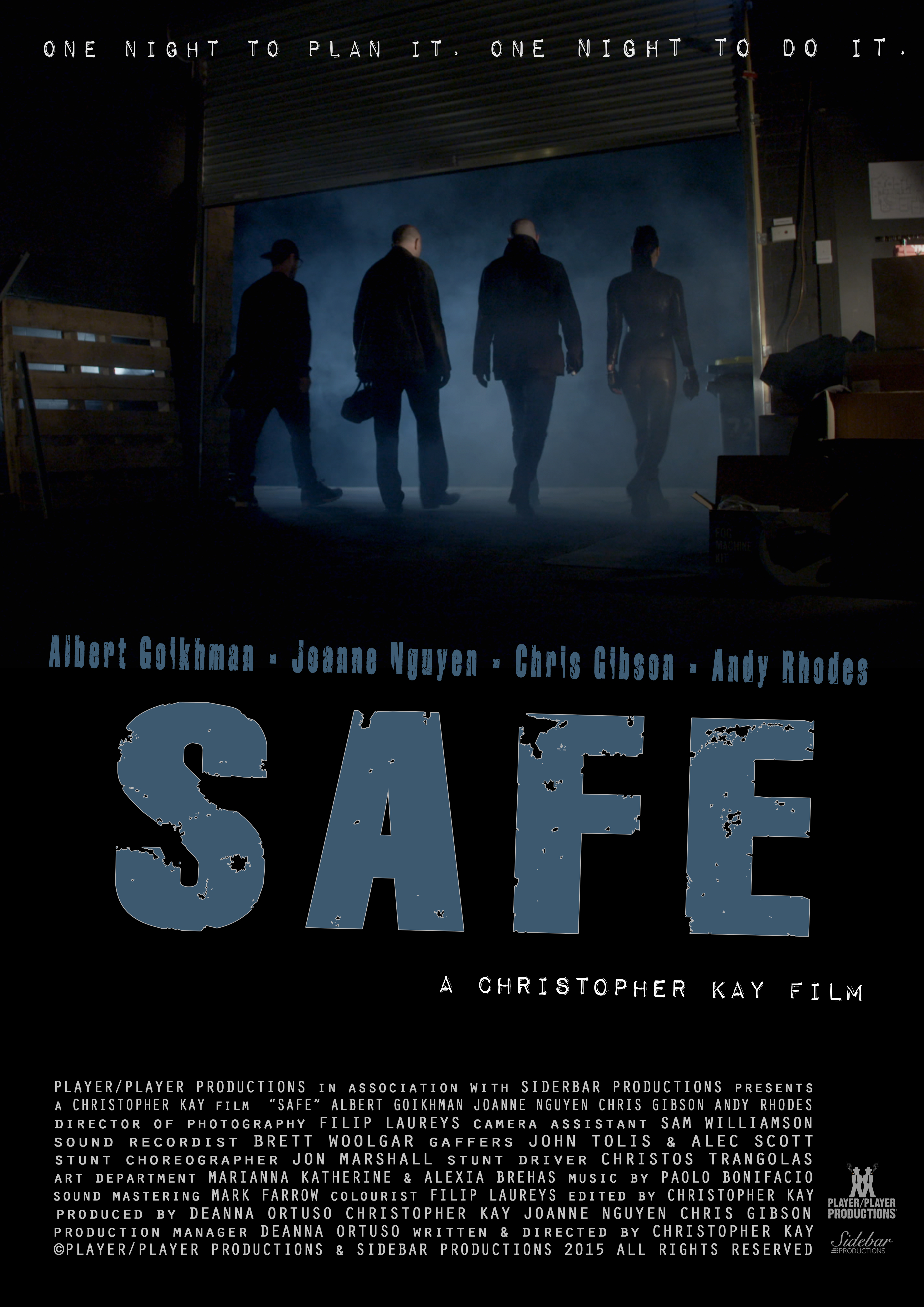 SAFE - scheduled for release January 2016