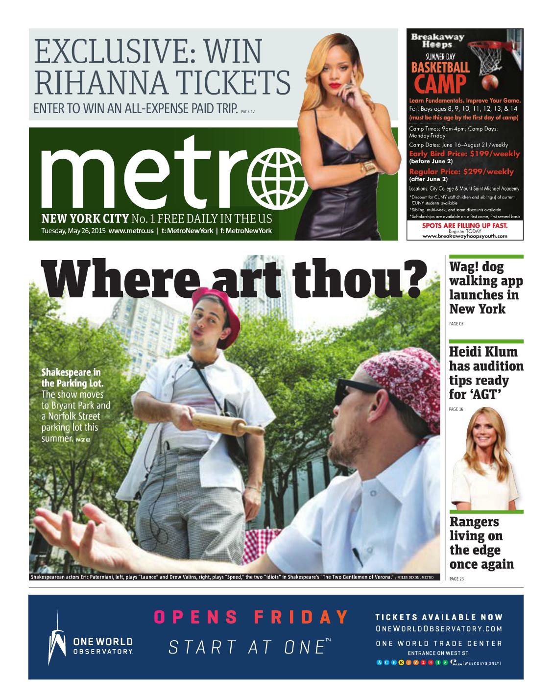 Cover Metro NY