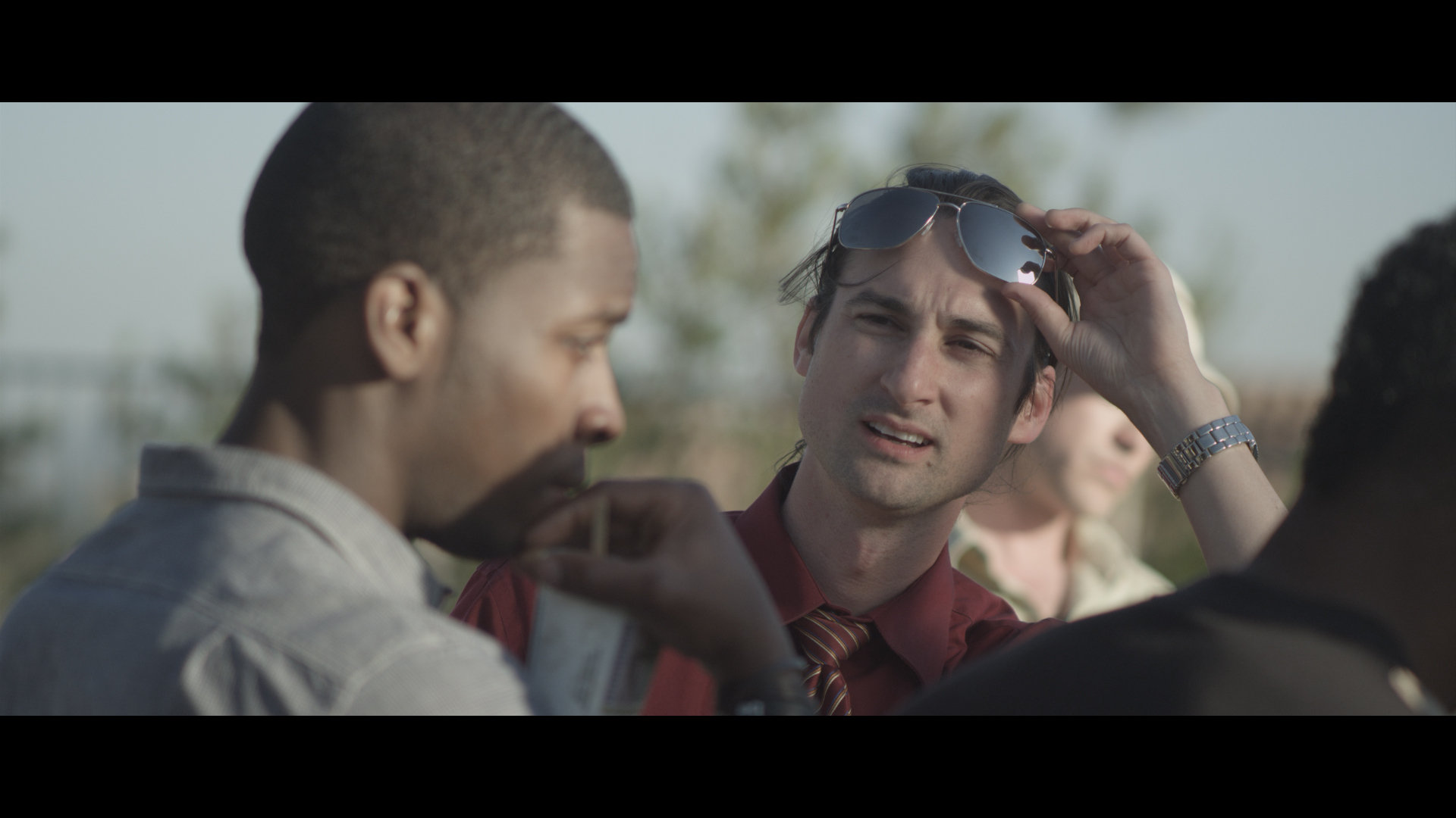 Still of Joseph Justin Lewis and Michael Buissereth in Only in L.A. (2013)