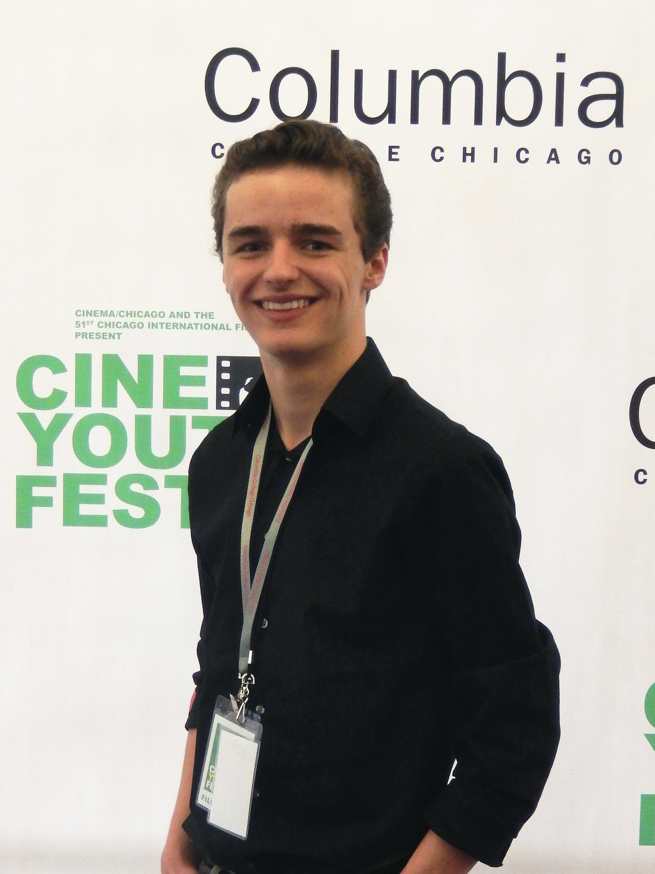 Will at the 11th Annual Chicago CineYouth Short Film Festival.