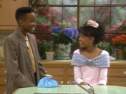 Still of Tatyana Ali and Tevin Campbell in The Fresh Prince of Bel-Air (1990)
