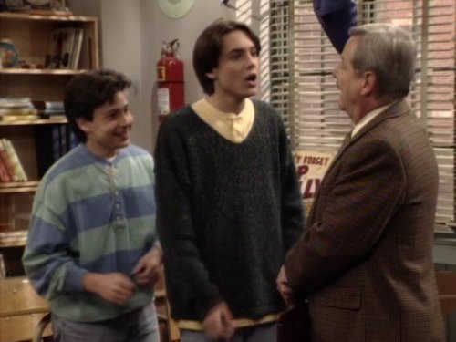 Still of Jason Marsden, William Daniels and Will Friedle in Boy Meets World (1993)