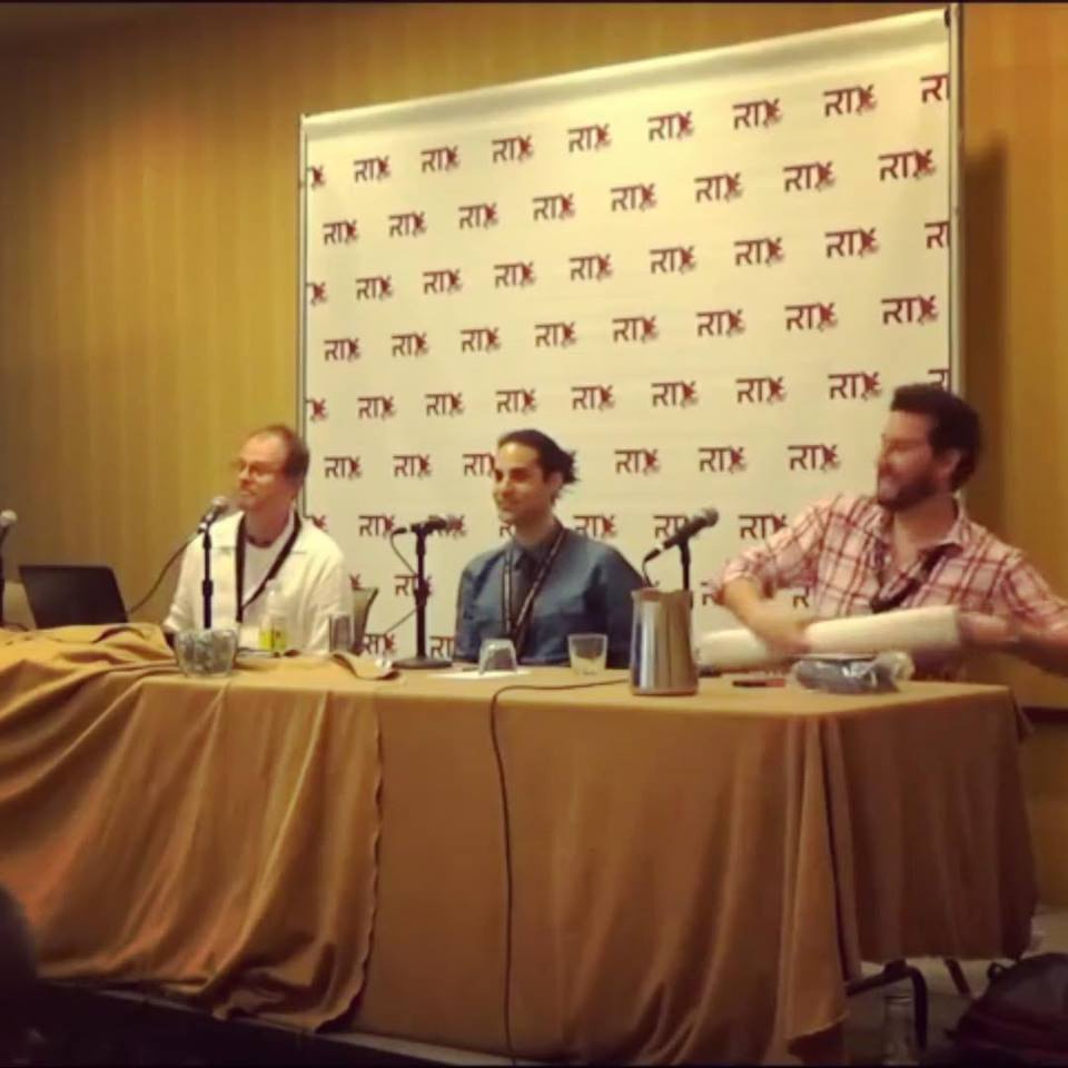 Audio panel at RTX2015