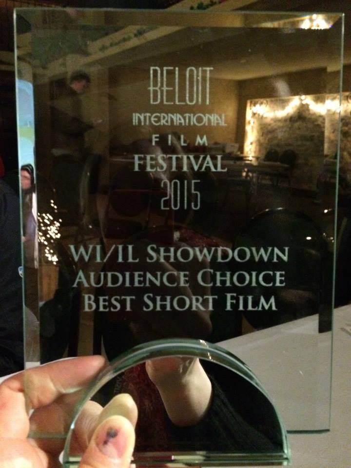 Audience Choice Award at Beloit Film Fest 2015 for The Harpist short film. Bethany Michaels is Producer of this film.