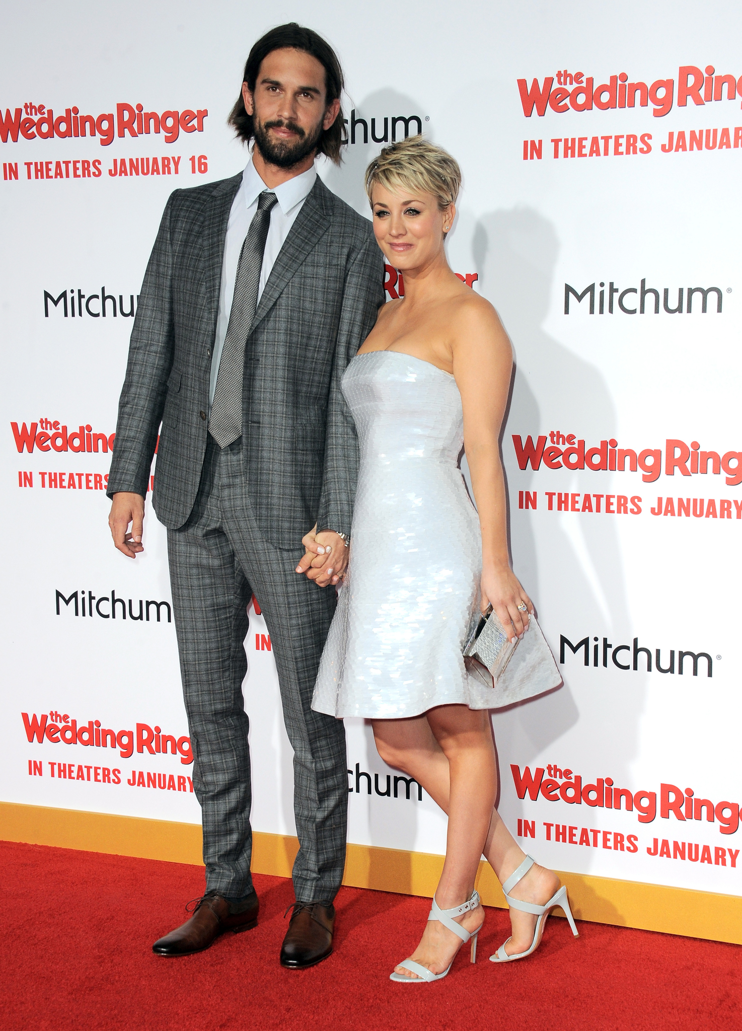 Kaley Cuoco and Ryan Sweeting at event of Pabroliu nuoma (2015)