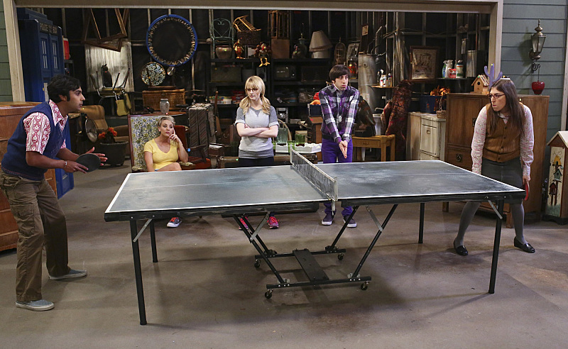 Still of Mayim Bialik, Kaley Cuoco, Simon Helberg, Melissa Rauch and Kunal Nayyar in Didziojo sprogimo teorija (2007)