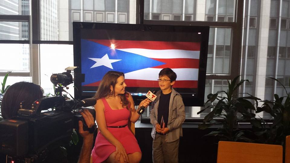 Jorge Vega interviewed on his recognition as Youth Ambassador at the National Puerto Rican Parade in New York City.