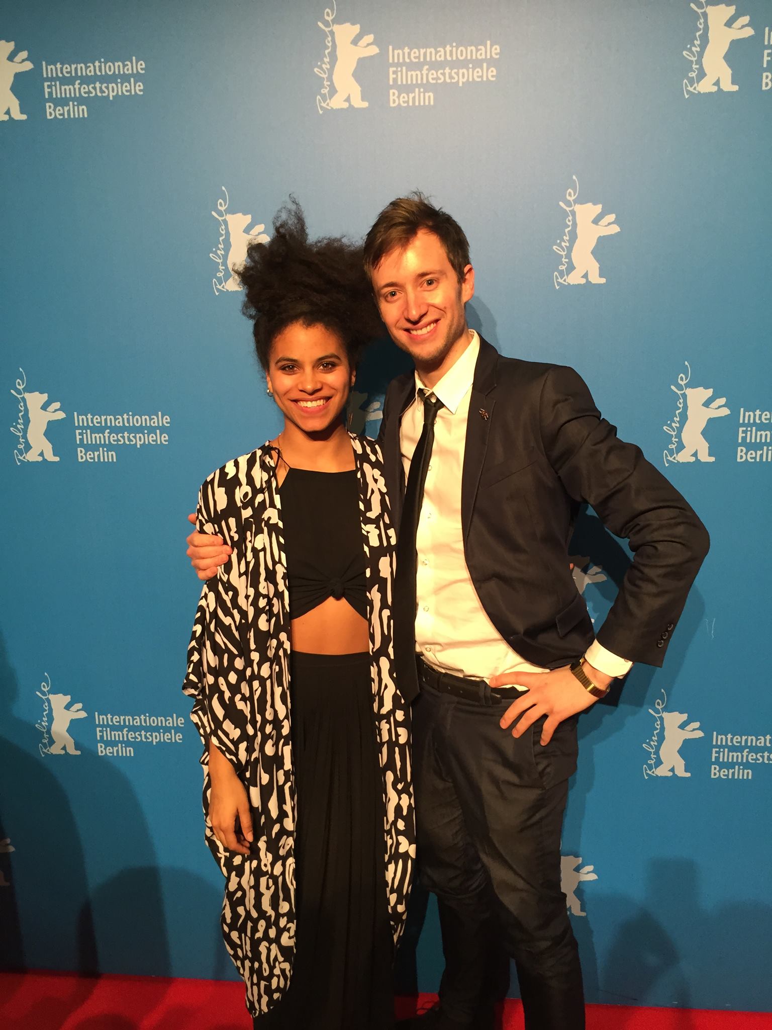 Zazie Beetz and David Rysdahl at the Berlinale Film Festival