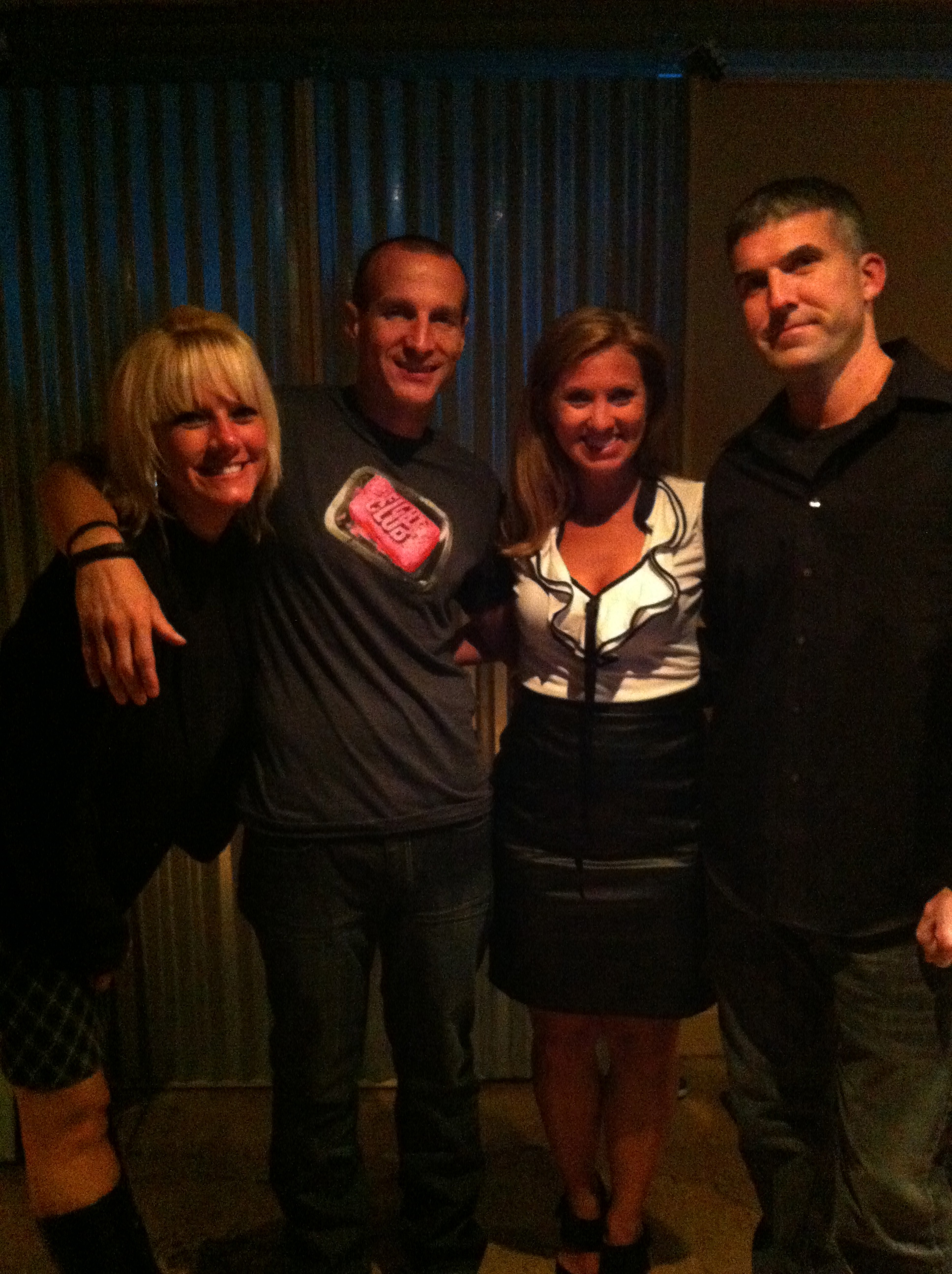 At the premiere of Wasted Lives Chapter II with stars, (L-R) Melany White, Sean Patrowich, Libby Felten and Jeremy Flexer