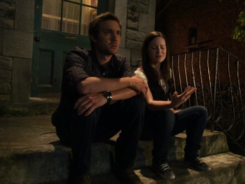 Still of Sam Huntington and Alison Louder in Being Human (2011)