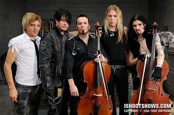 With Apocalyptica 2008 World's Collide Tours