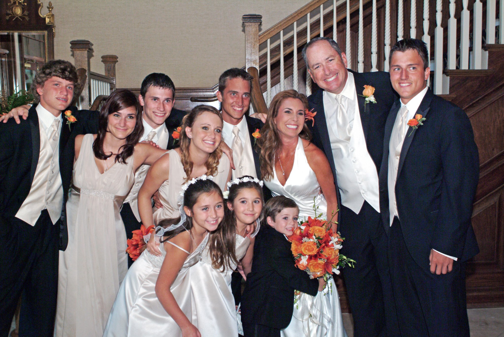 The McKinley Family. Jeff, Heather, Jason, Jillian, Reagan, Conner, Paityn, Colton, Samantha, Trevor and Trent. Alpharetta Athletic Club (2010)