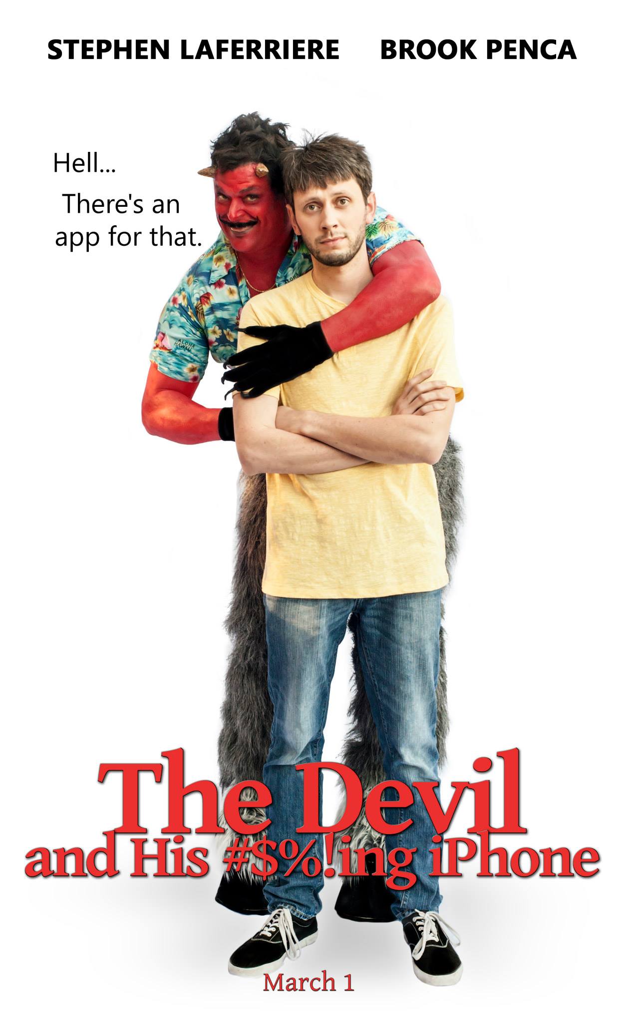 'The Devil and His #$%!ing iPhone' starring Stephen Laferriere and Brook Penca