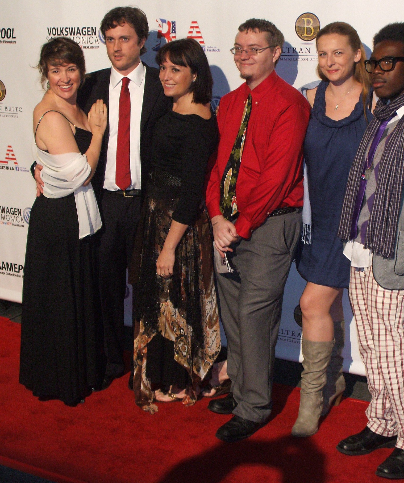 On the red carpet for the 2011 Toscars film festival.