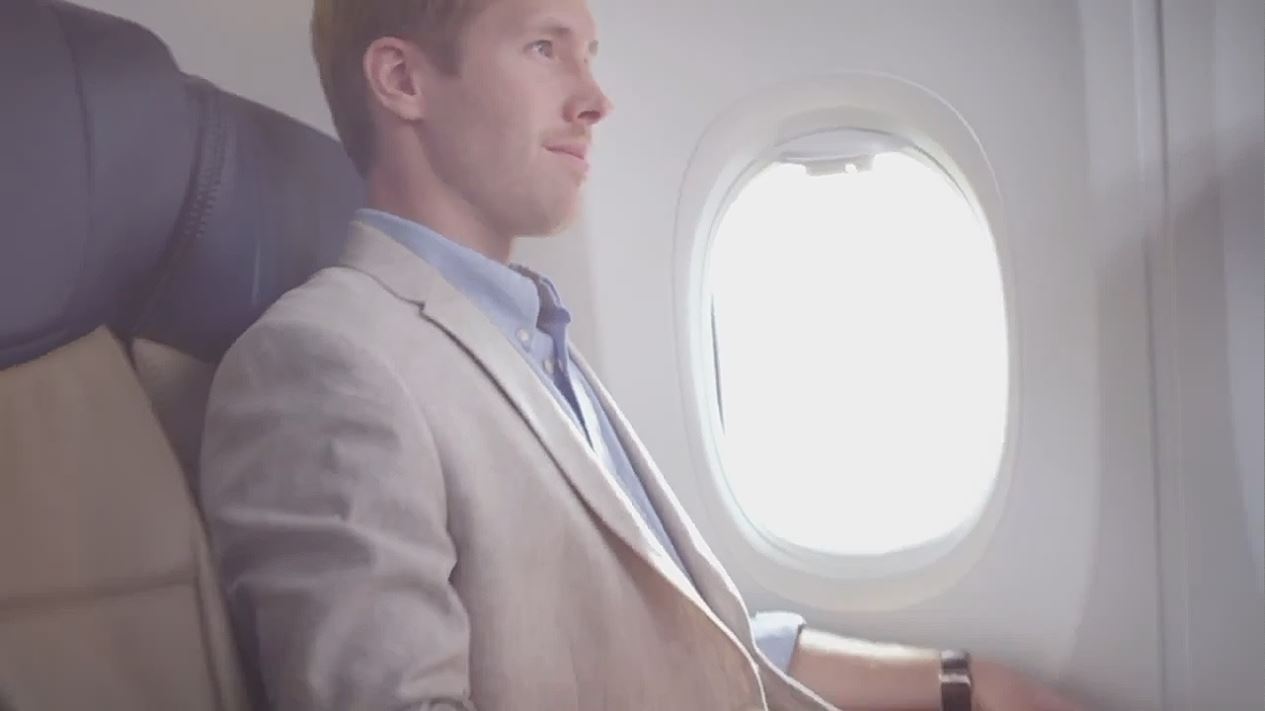 screenshot from Southwest Airlines commercial
