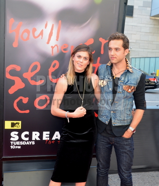 Daniel Fieber and Lindsey Shaw - 2015 Los Angeles Film Festival - MTV And Dimension TV - 