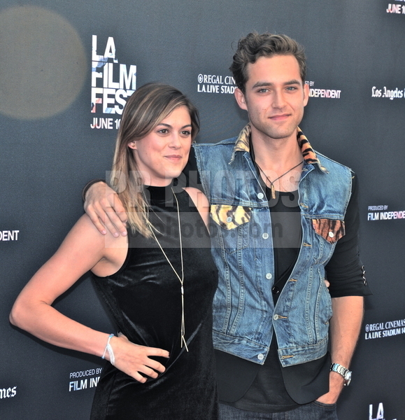 Daniel Fieber and Lindsey Shaw - 2015 Los Angeles Film Festival - MTV And Dimension TV - 