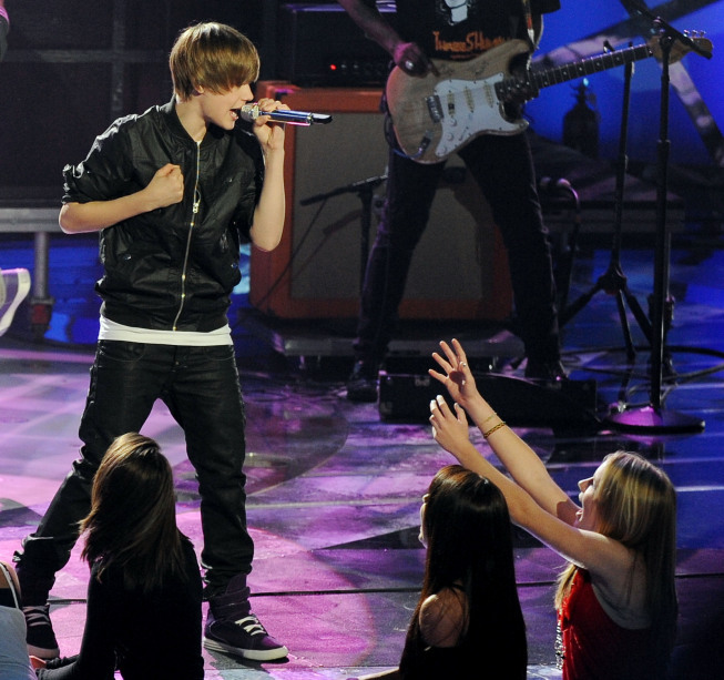 Still of Justin Bieber in American Idol: The Search for a Superstar (2002)
