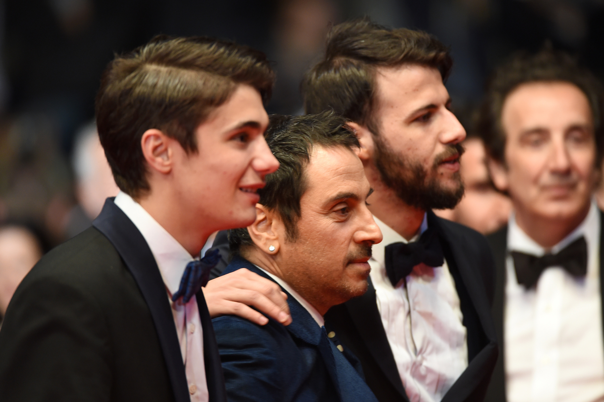 Panos H. Koutras, Kostas Nikouli and Nikos Gelia at event of Xenia (2014)