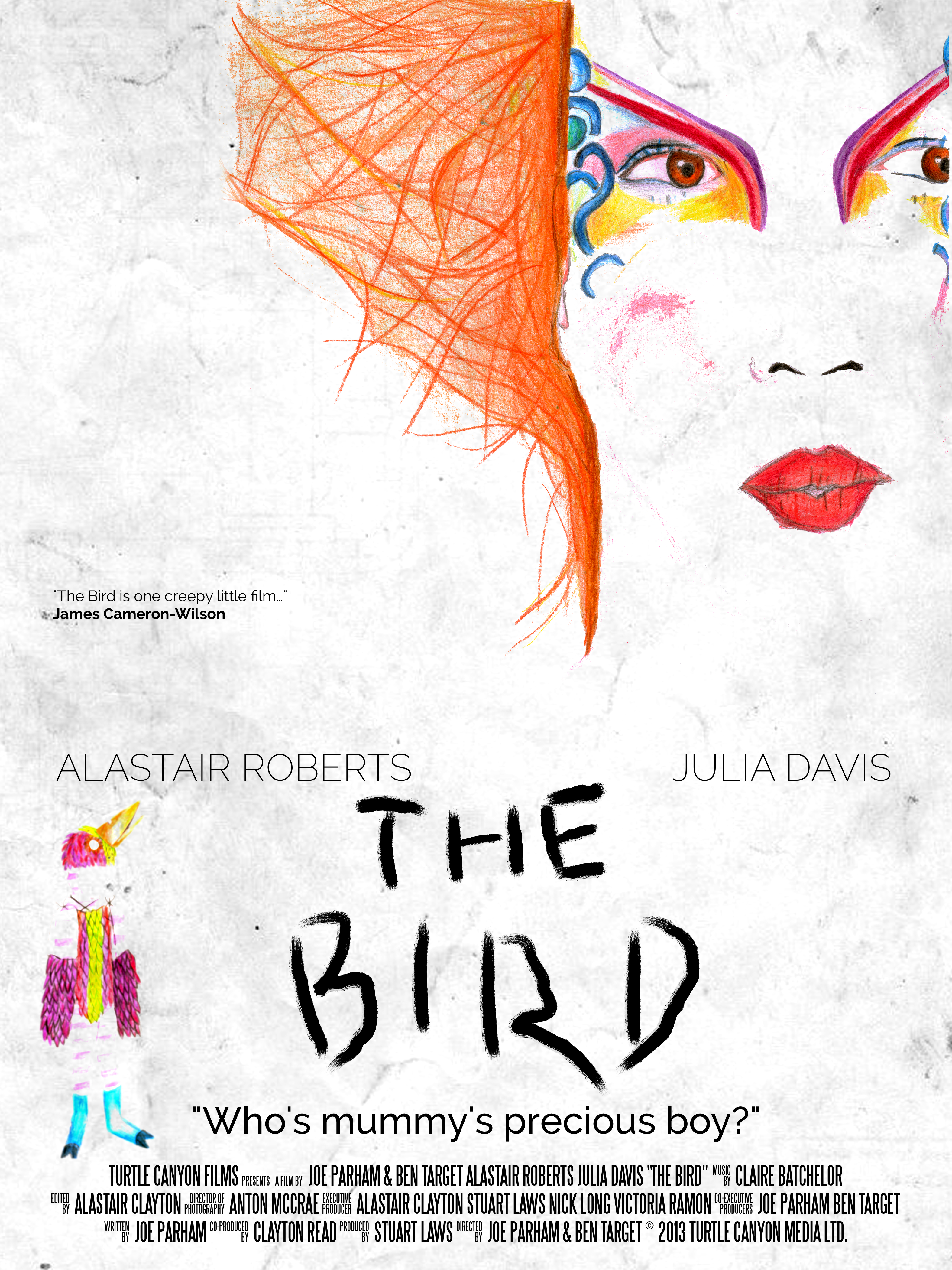 Julia Davis and Alastair Roberts in The Bird (2013)