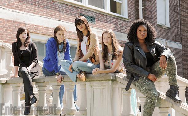 Jazmyn Richardson alongside Victoria Justice, Eden Sher, Katie Chang and Ashley Rickards in first stills from The Outskirts Movie