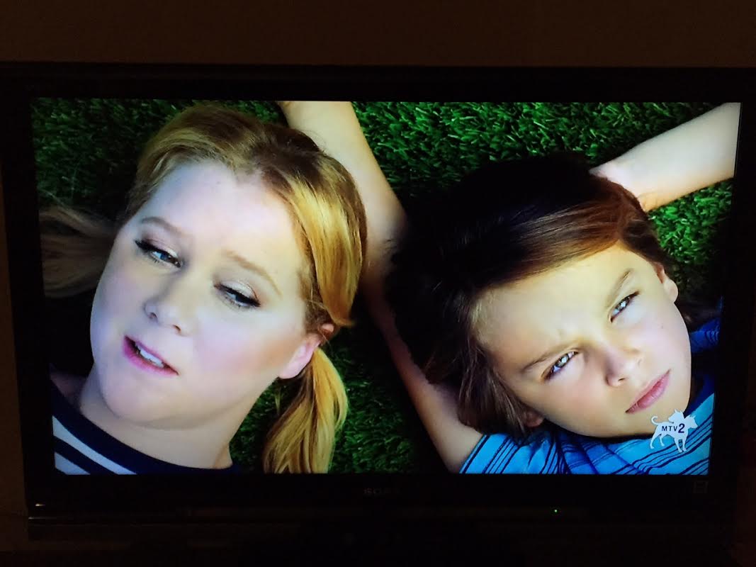 Amy Schumer & Kenta Asars in MTV Movie Awards BOYHOOD parody