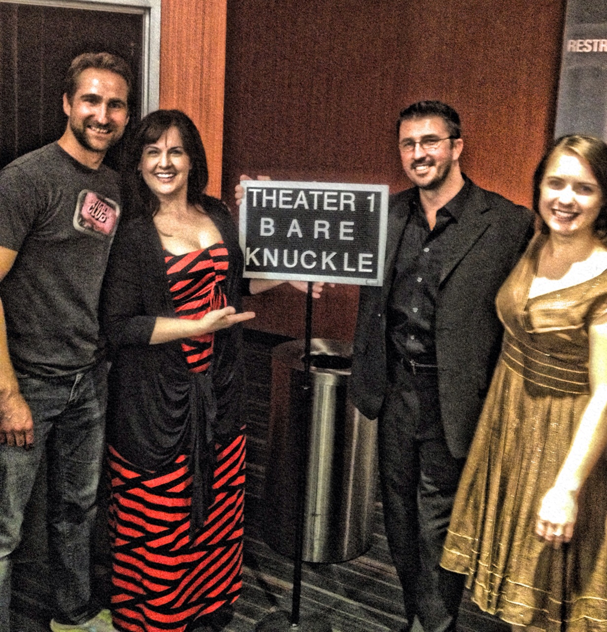 Cast and crew screening of BARE KNUCKLE
