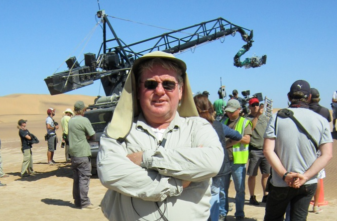 On location in Namibia