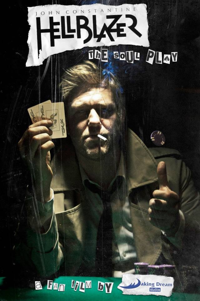 Poster for the acclaimed fan film 'John Constantine: Hellblazer - The Soul Play' in which David took the lead role of John Constantine.