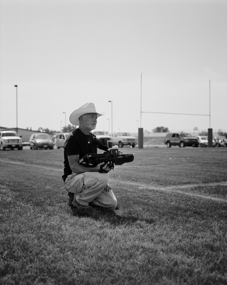 Kurt Markus in Lambert MT during the filming of 