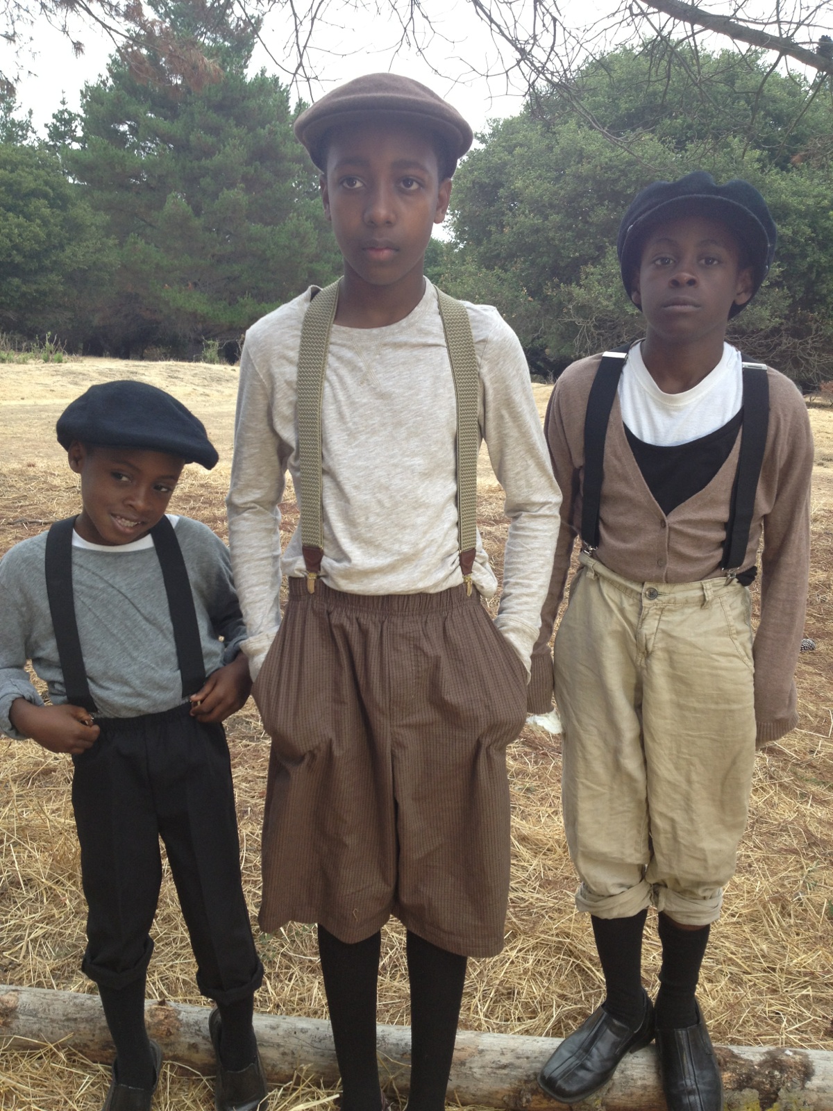 Akili Moree - Young Oscar Micheaux and brothers