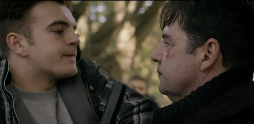 Jonno Davies and Brendan Coyle in Spotless