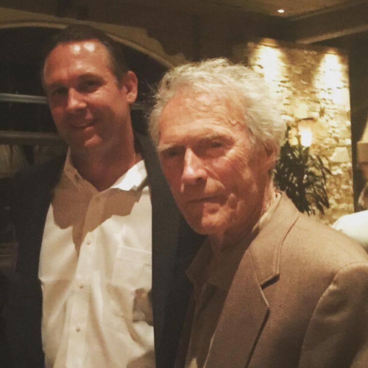 Professional TV Show Host and Actor Bodie Stroud with Producer, Director and Actor Clint Eastwood at a Special Event @ Mystic Hills in Carmel, CA... Photo: www.BodieStroud.com 2015