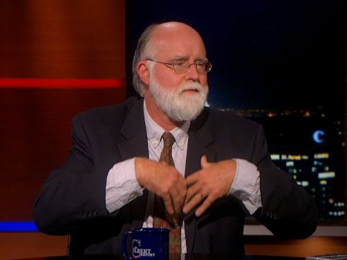 Still of Nicholson Baker in The Colbert Report (2005)