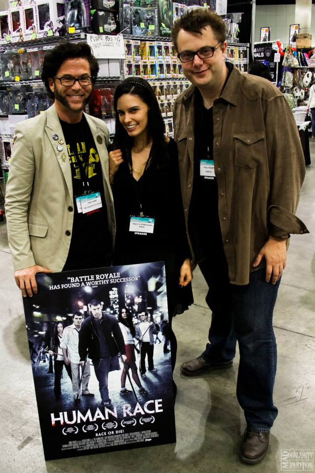 Trip Hope, Trista Robinson and Paul Hough at The Los Angeles Convention Center