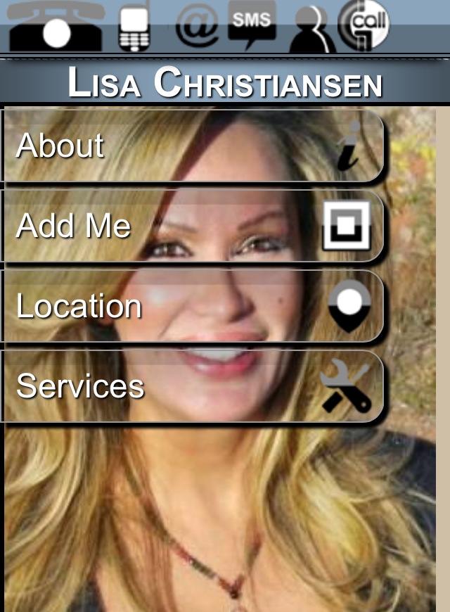 To connect with me simply click my picture on your smart phone or this address http://www.gcall.co.uk/lisachristiansen/V/adr.vcf choose open in contacts then save Once saved click http://www.gcall.co.uk/lisachristiansen after you&