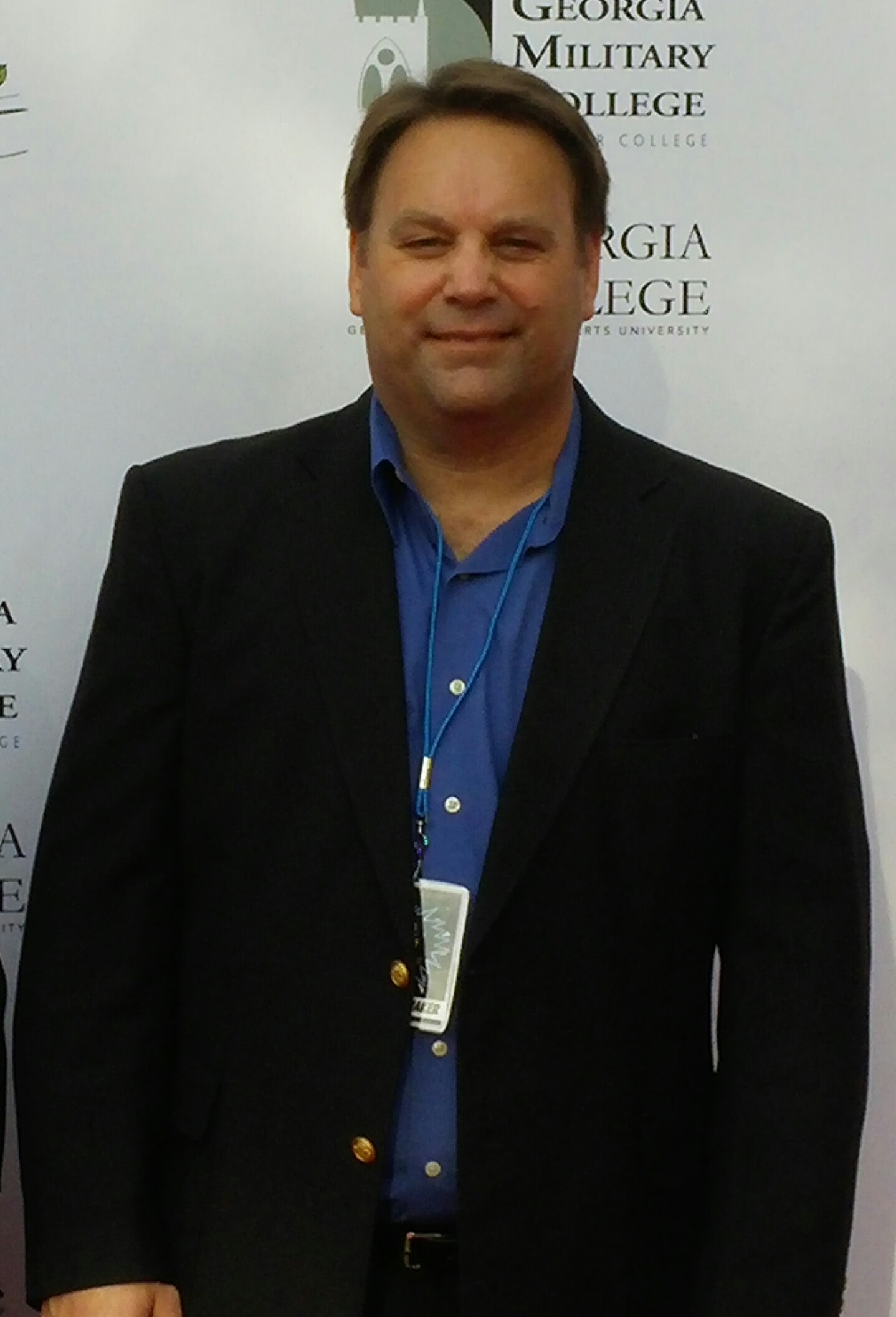 Michael Garland on Red Carpet in Georgia.