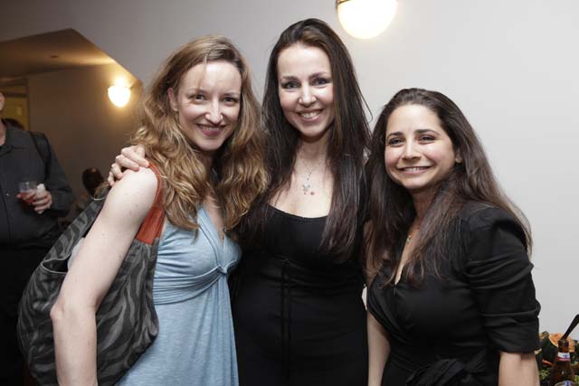 DGA THEATER - SHOOT MAGAZINE'S 12TH ANNUAL NEW DIRECTORS SHOWCASE AFTER PARTY - WITH FELLOW NEW DIRECTOR TAMARA ROSENFELD & ACTRESS LYNDSEY ANDERSON