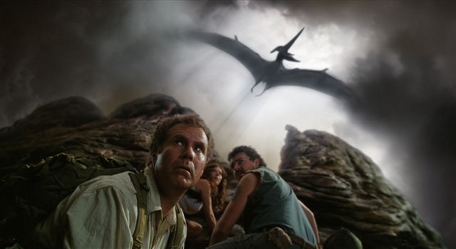 Still of Will Ferrell, Anna Friel and Danny McBride in Land of the Lost (2009)