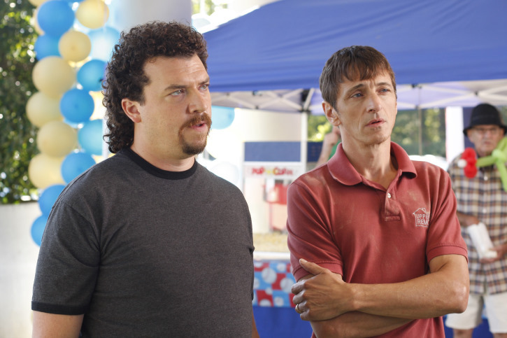 Still of John Hawkes and Danny McBride in Eastbound & Down (2009)