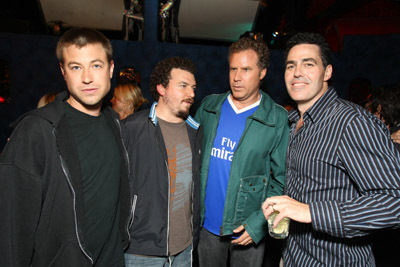 Will Ferrell, Adam Carolla, Danny McBride and Jody Hill at event of The Foot Fist Way (2006)