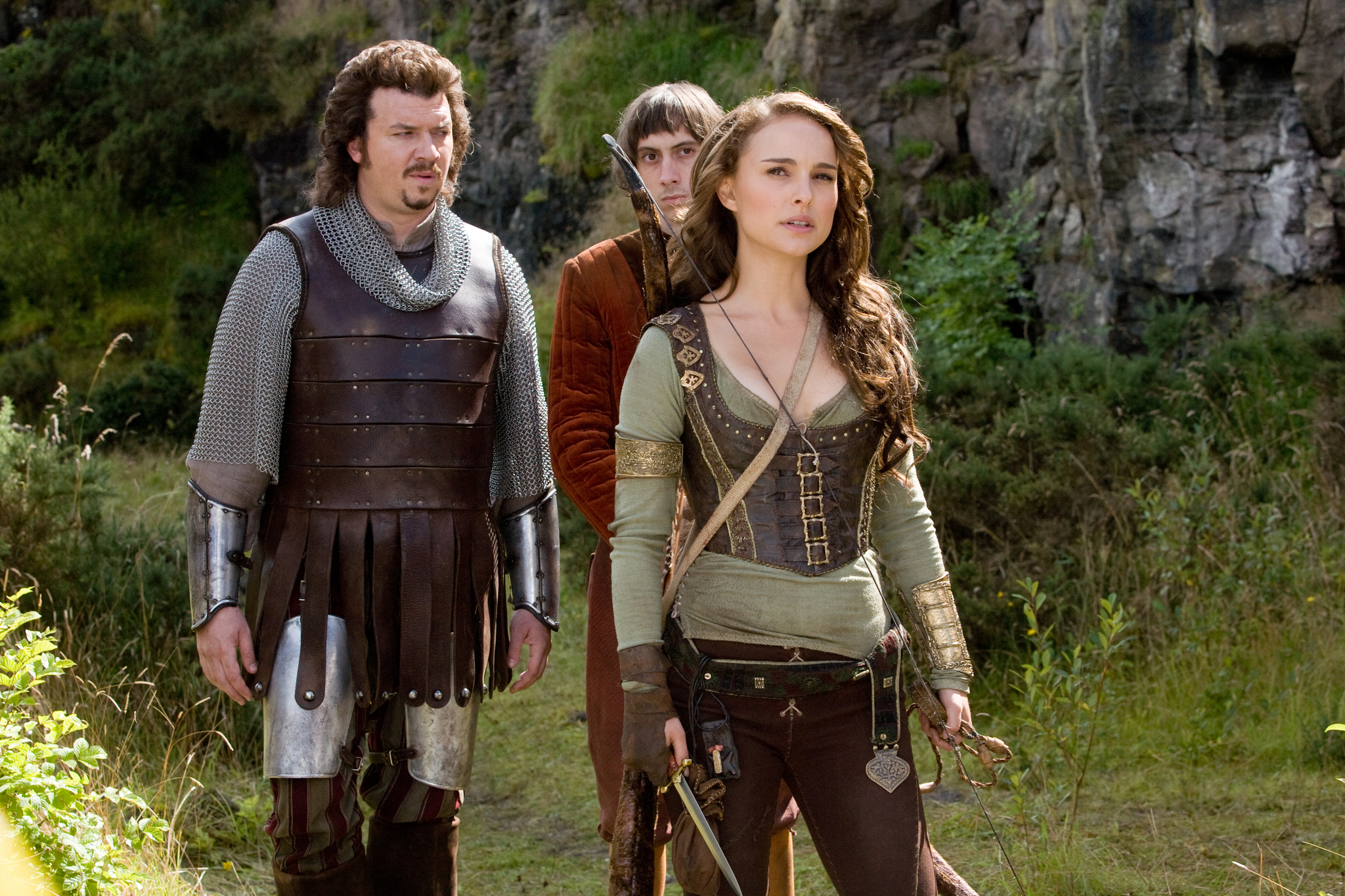 Still of Natalie Portman, Danny McBride and Rasmus Hardiker in Jusu nesvankybe (2011)