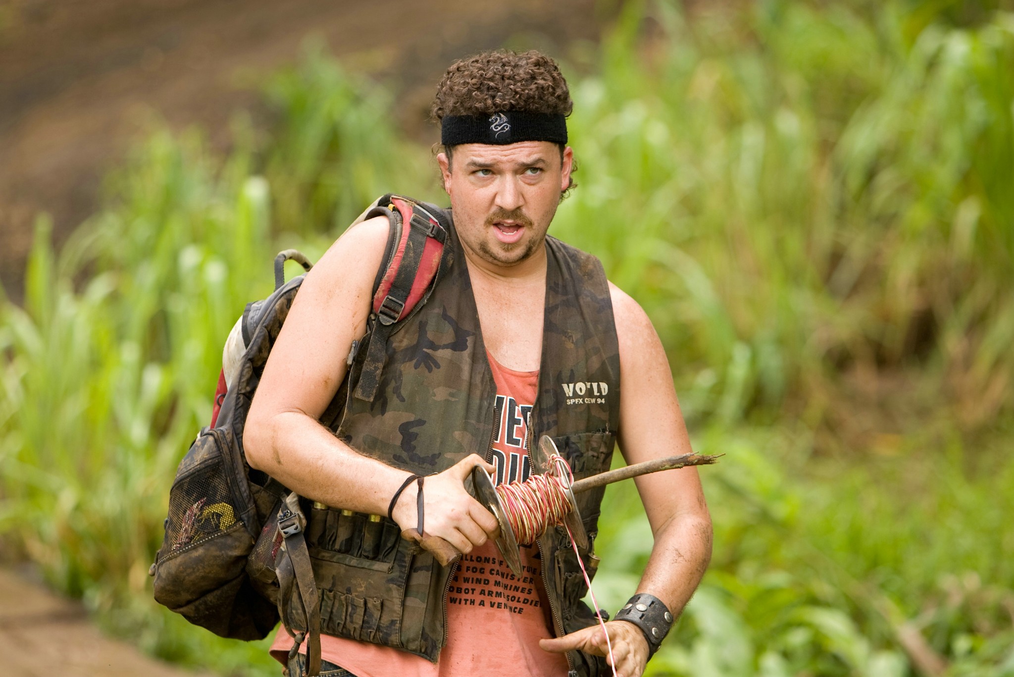 Still of Danny McBride in Griaustinis tropikuose (2008)