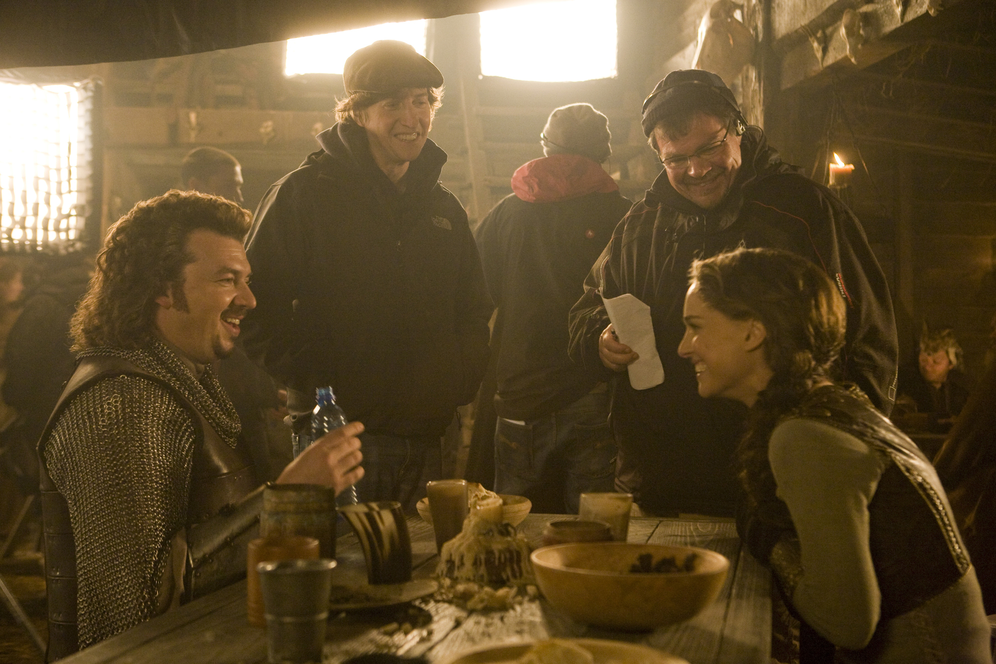 Still of Natalie Portman, David Gordon Green and Danny McBride in Jusu nesvankybe (2011)