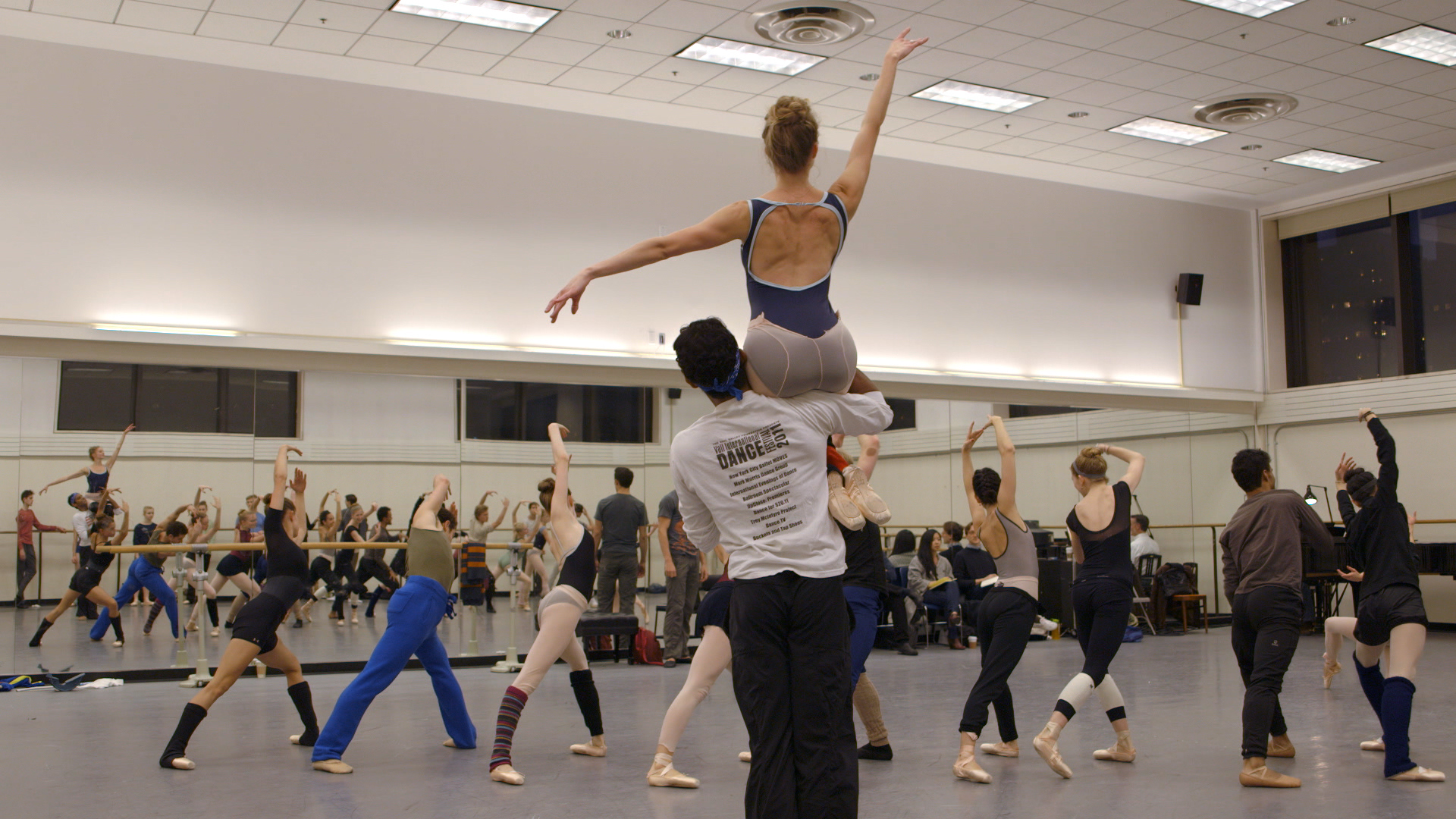 Still of Tiler Peck, Justin Peck and Adelaide H. O'Brien in Ballet 422 (2014)